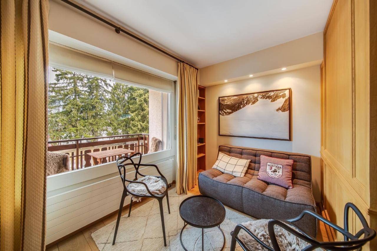 Lovely Studio In Crans' Center Екстериор снимка