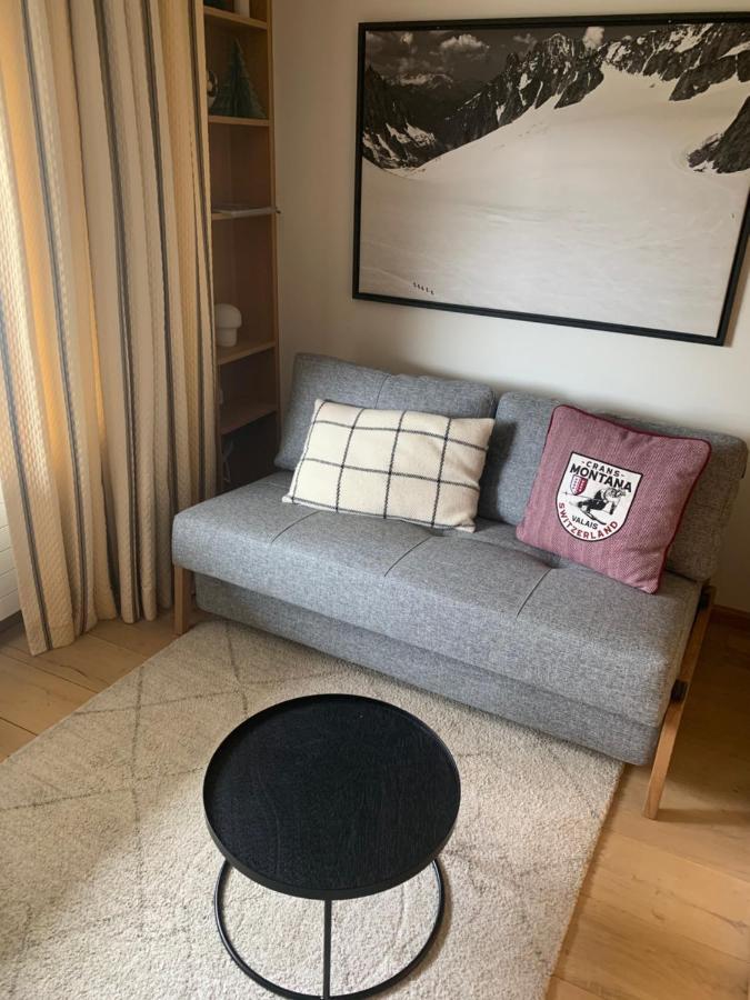 Lovely Studio In Crans' Center Екстериор снимка